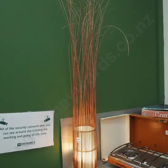 cane rustic lamp H-1000