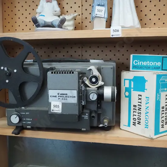 Canon 78mm film projector