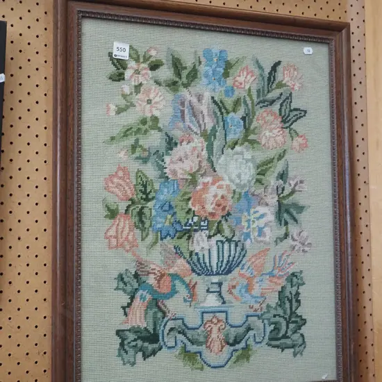 framed needlework