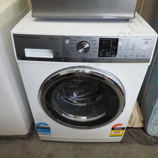 F&P Fabric Smart front loader washing machine