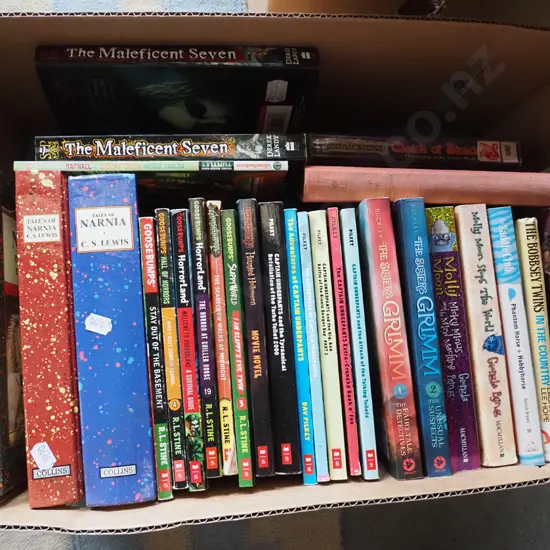 box of books