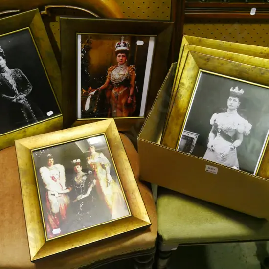 box; 6 digital prints- Queen Alexandra