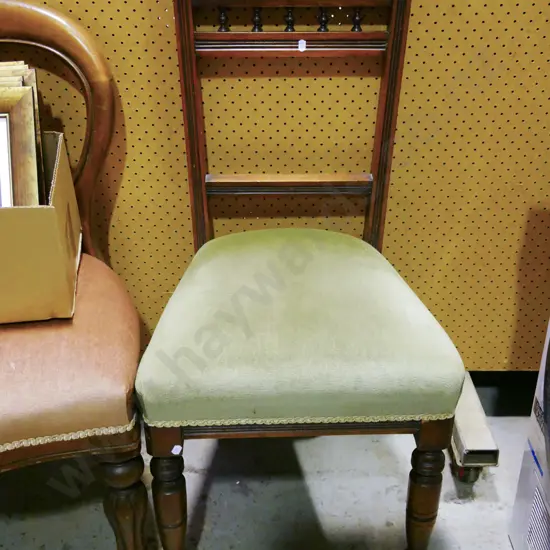 Edward turned leg spindle back dining chair