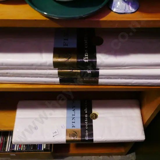 4x sets of Finlays Scottish flannel sheets