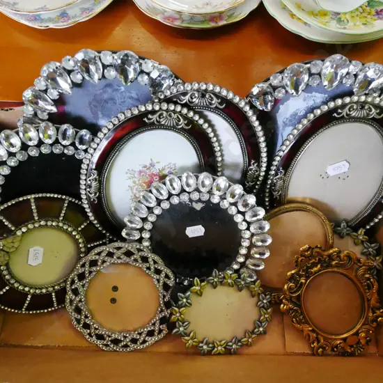 box; ornate photo frames