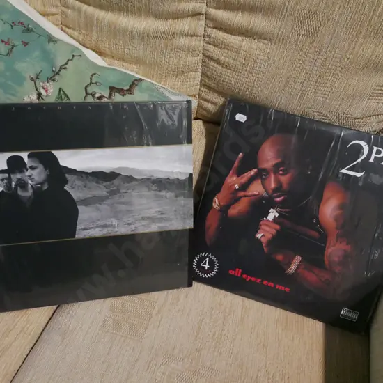 LPs; 2 Pac, U2