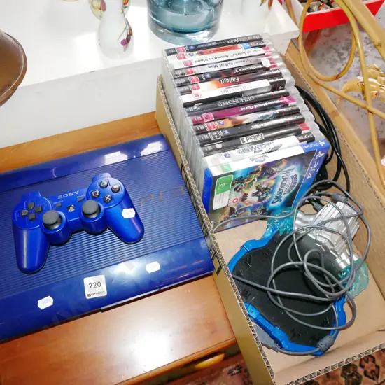PS3 games, controllers etc