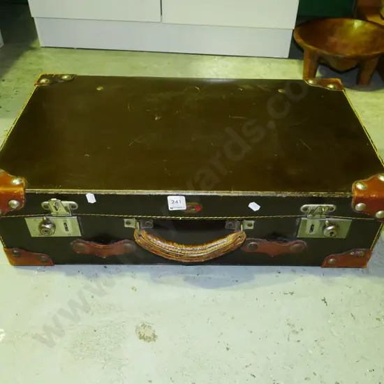 bullock hide suitcase
