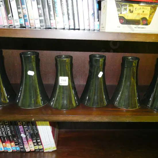 6 ceramic vases H-150