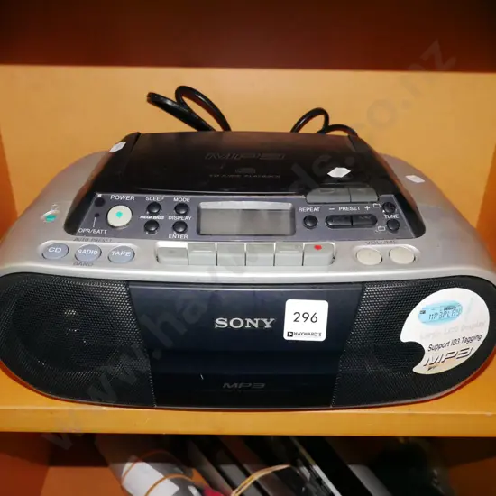 Sony radio CD player