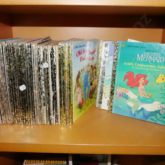 various little Golden books