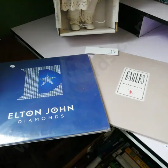 LPs; Elton John, Eagles