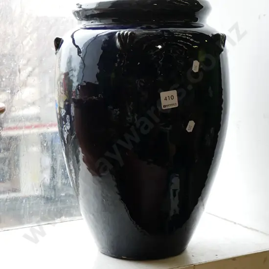 glazed terracotta garden planter H-420