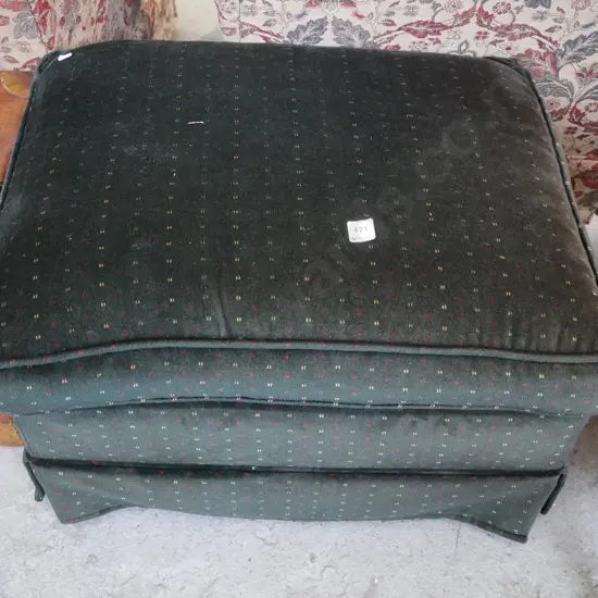 upholstered ottoman