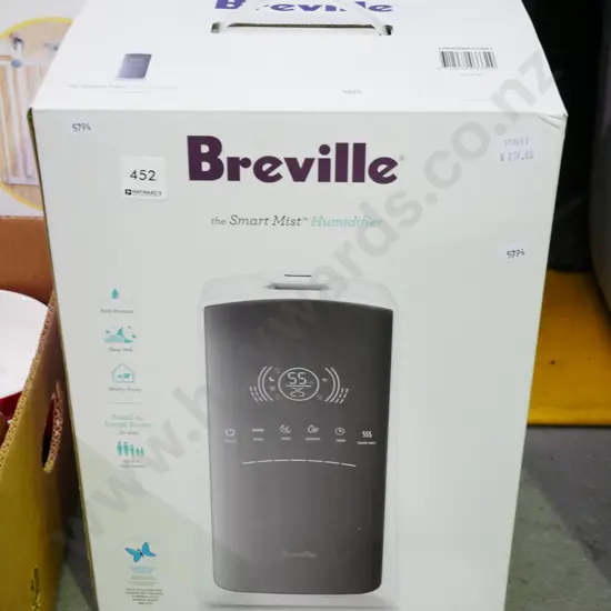 box; Breville Smart dehumidifier