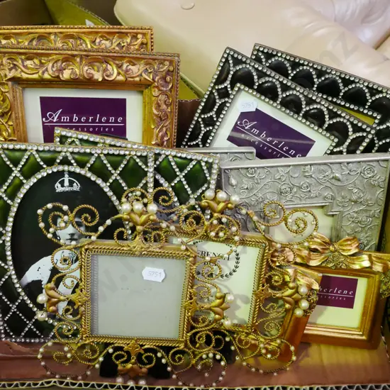 box; ornate photo frames