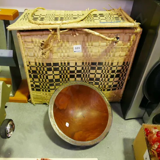 Samoan kava bowl, basket