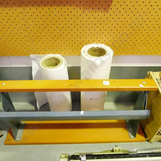 paper roll dispenser, 2x rolls of paper