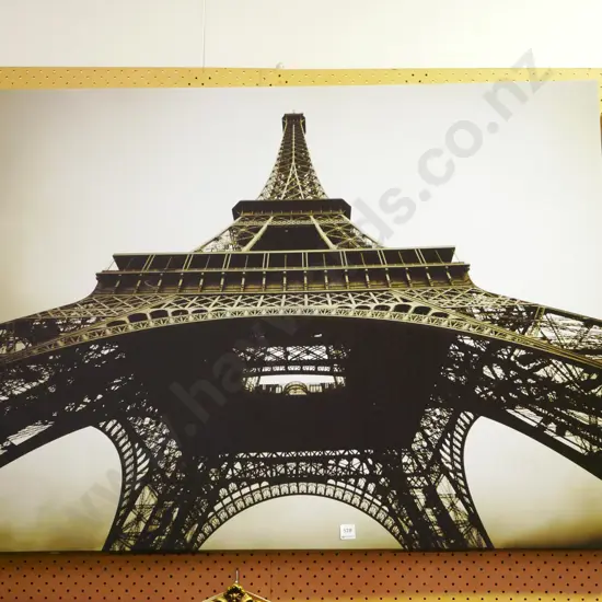 print on boxed canvas - Eiffel Tower