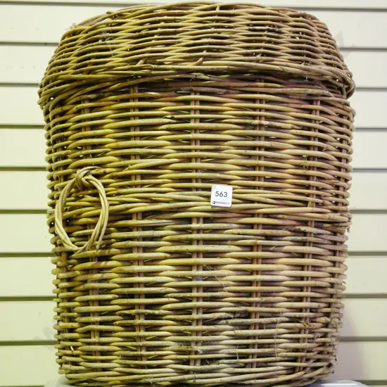 cane laundry hamper H-560