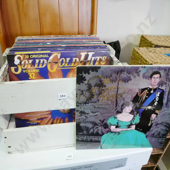 box; Solid Gold Hits etc