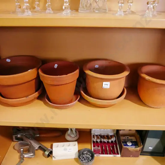 terracotta garden planters