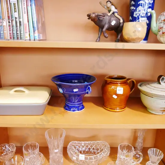 Denby baking dish, jug, comport etc