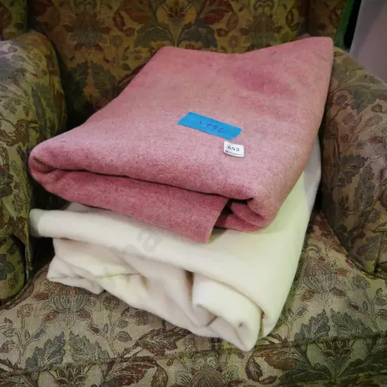 2x wollen blankets