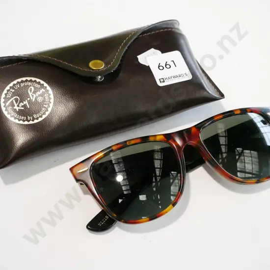 sunglasses and case