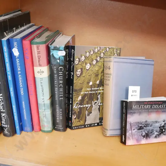 various books about war