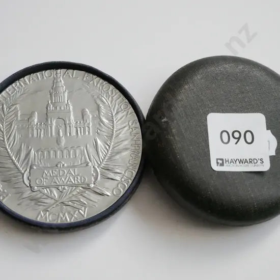 Panama Centennial Expedition San Francisco medal of award MCMXV