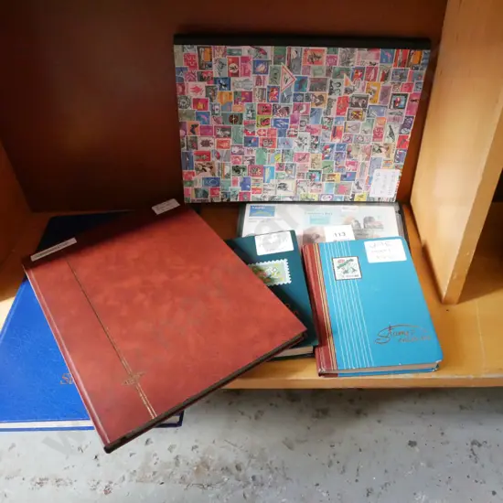 stamp albums, first day covers