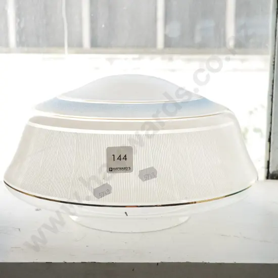 retro glass light shade