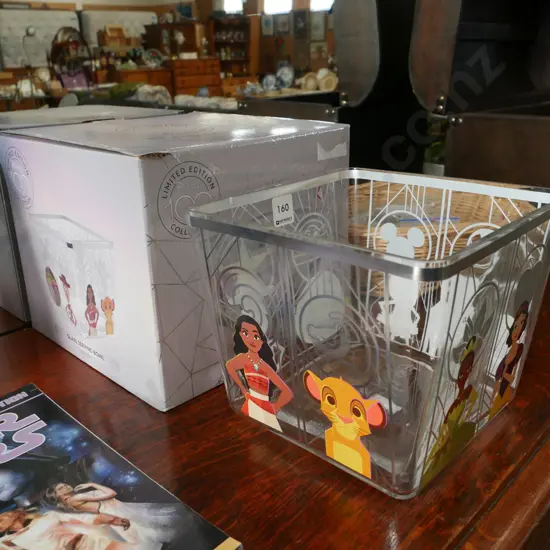 ltd edition Disney glass serving bowl