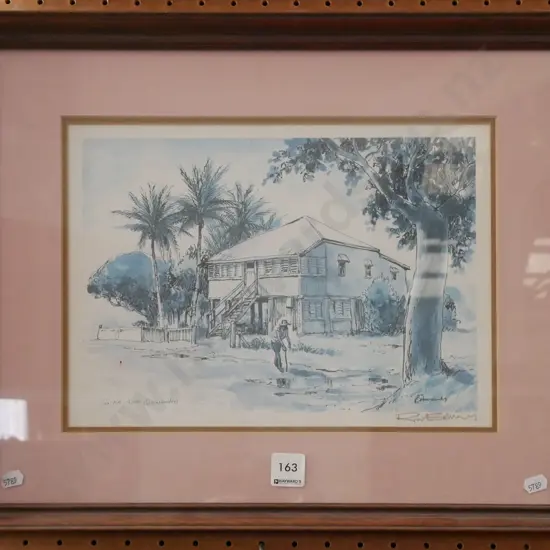 framed print -  North Queensland scene