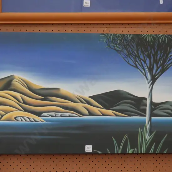 boxed print - NZ landscape