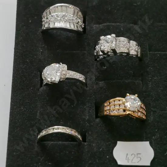 5x dress rings