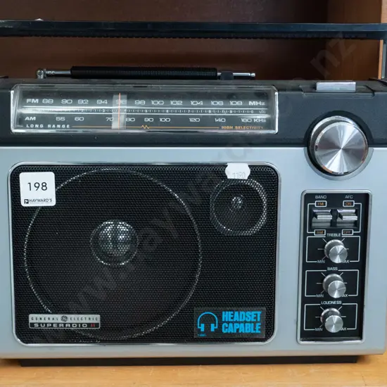 GE portable radio