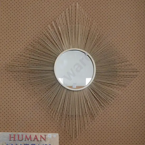 modern sunburst wall mirror Diam-990