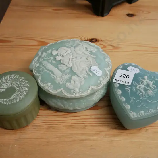 3x Marlstone trinket boxes