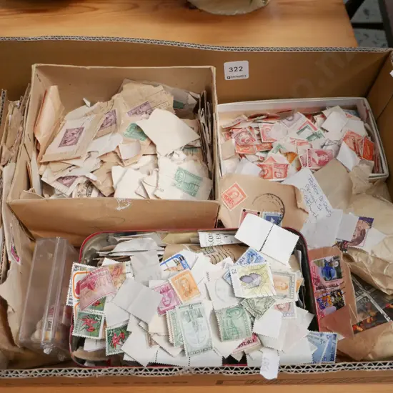 box of stamps