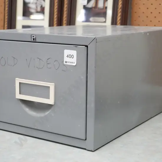 metal 1 drawer filing cabinet H-200