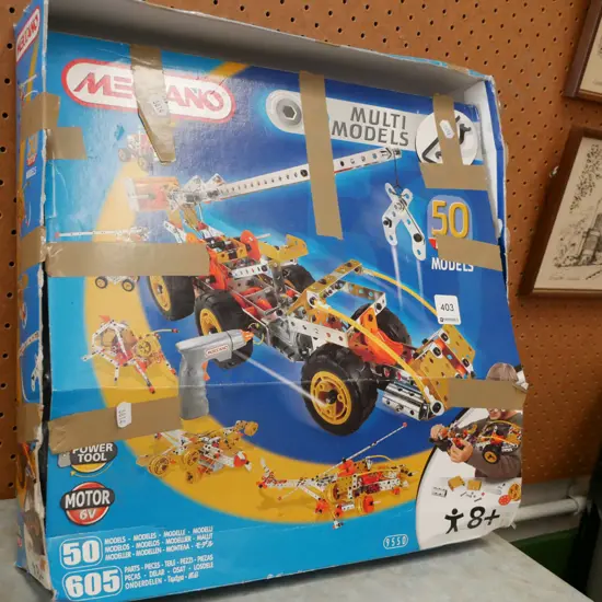boxed Meccano multi models set