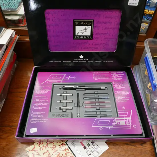 Parker pen calligraphy set