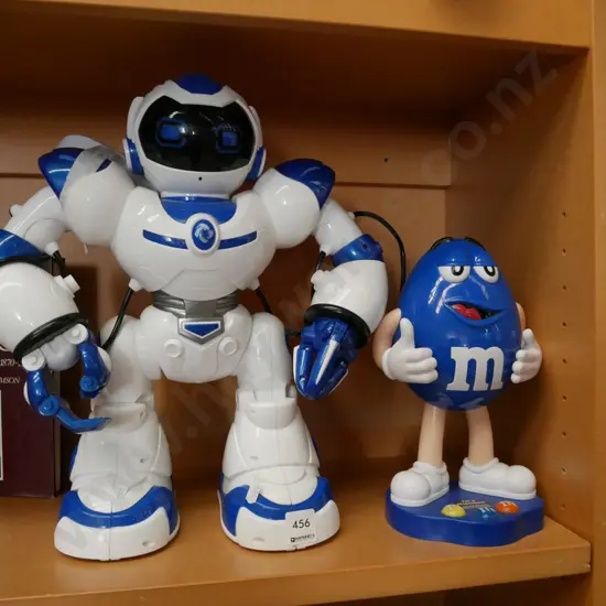 robot toy, M& M dispenser