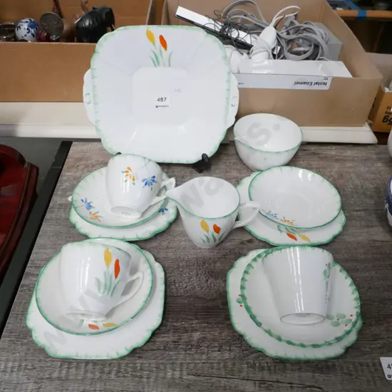 part Melba Ware tea set