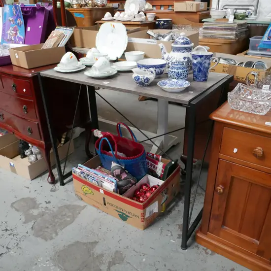 mdf faux wood desk H-745 W-910 D-450