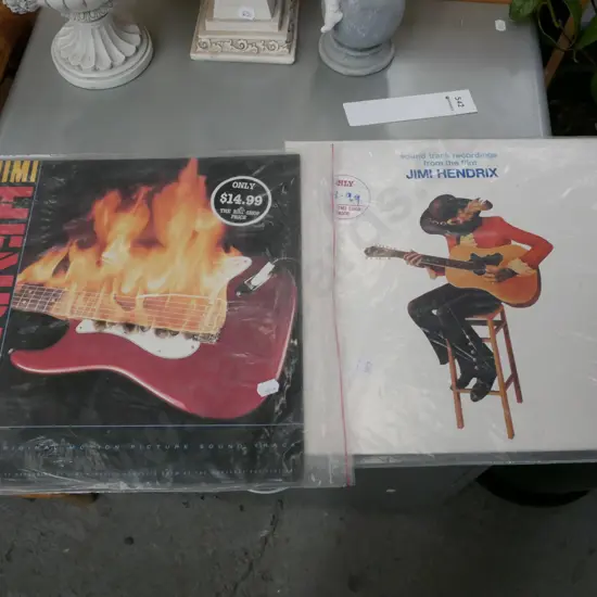 2x Jimi Hendrix LPs