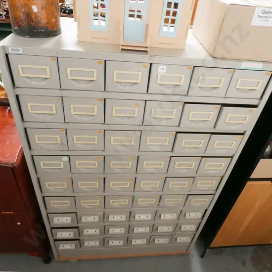 54 drawer filing cabinet, with removable drawers H- 1430, W- 900, D-400
