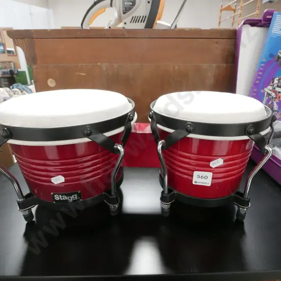 Stagg bongo drums
